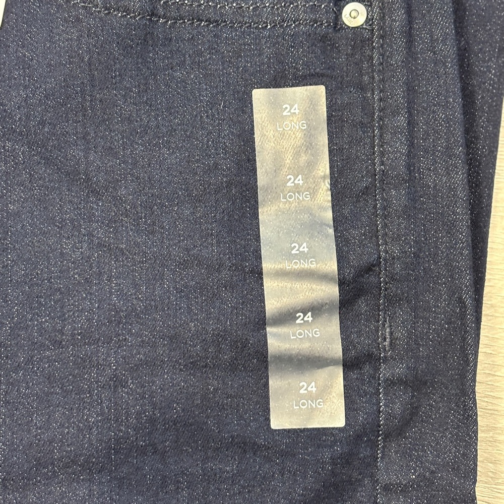 Lane Bryant Tighter Tummy Super Stretch Dark Wash Jeans - 24 LONG NWT - Picture 9 of 9